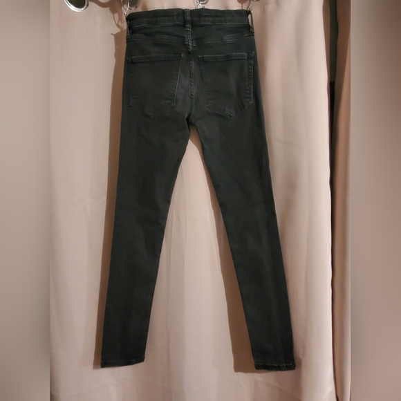 Free People " Mara " Black Wash Skinny size 24 - Picture 6 of 7